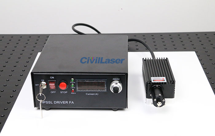 525nm 530nm fiber coupled laser